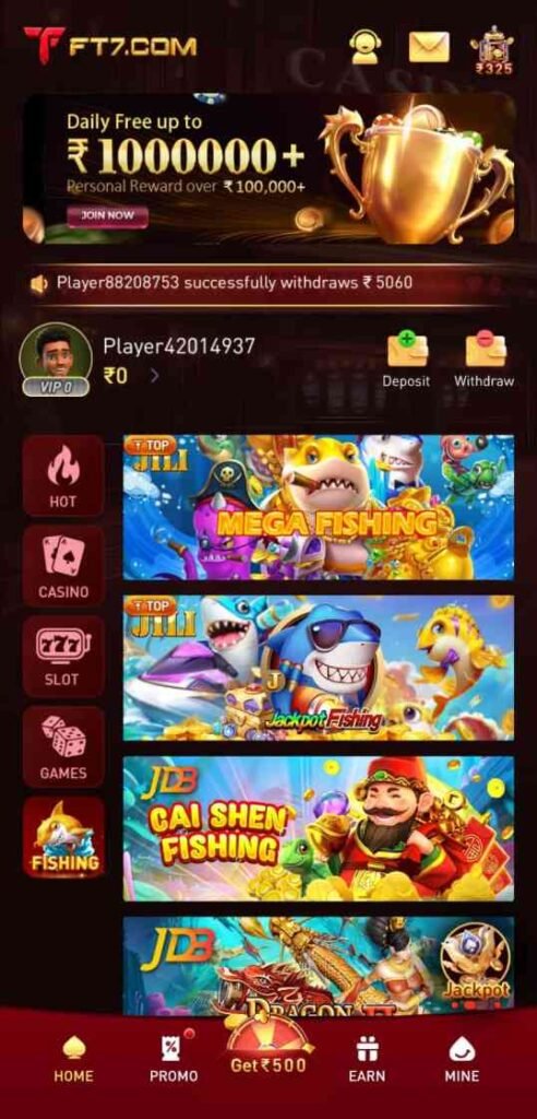 FT7 Game online gaming platform information